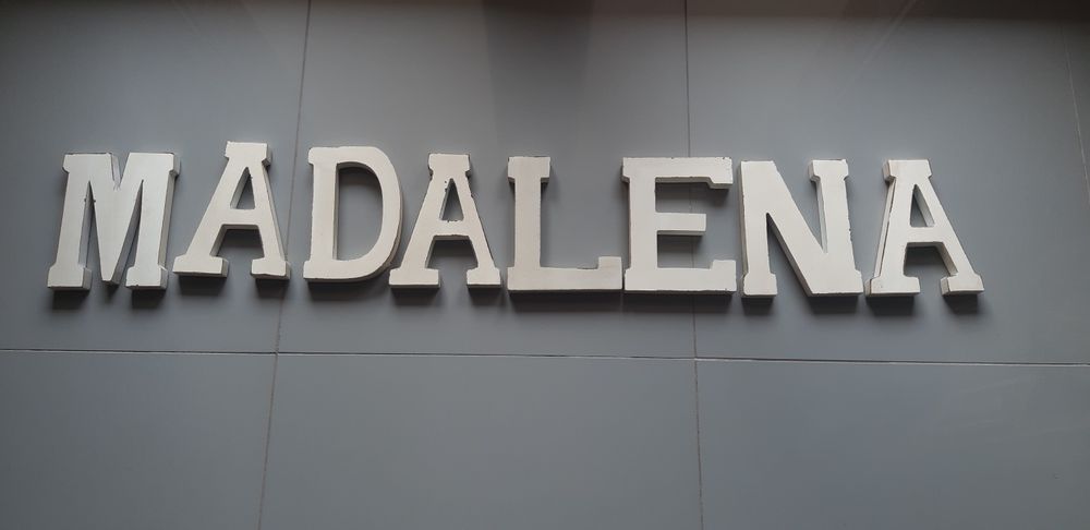 Letras em madeira da Arboretto