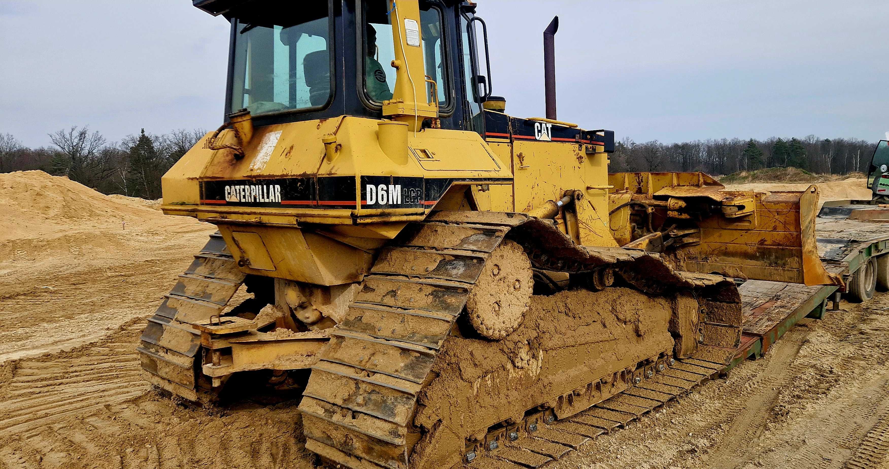 Caterpillar D6M Cat d 6 m 02r spycharka spych szerokie podwozie