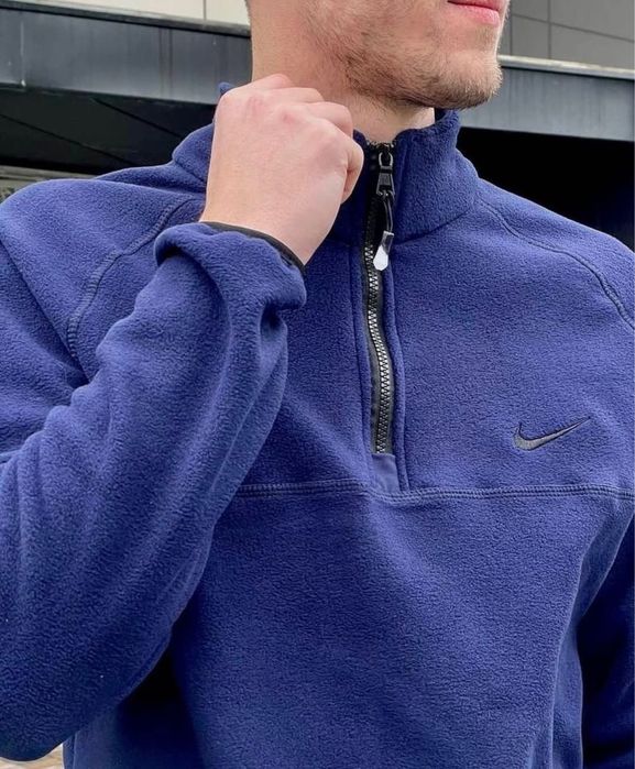 Топова фліска флісова кофта Nike чоловіча. Осінь-зима