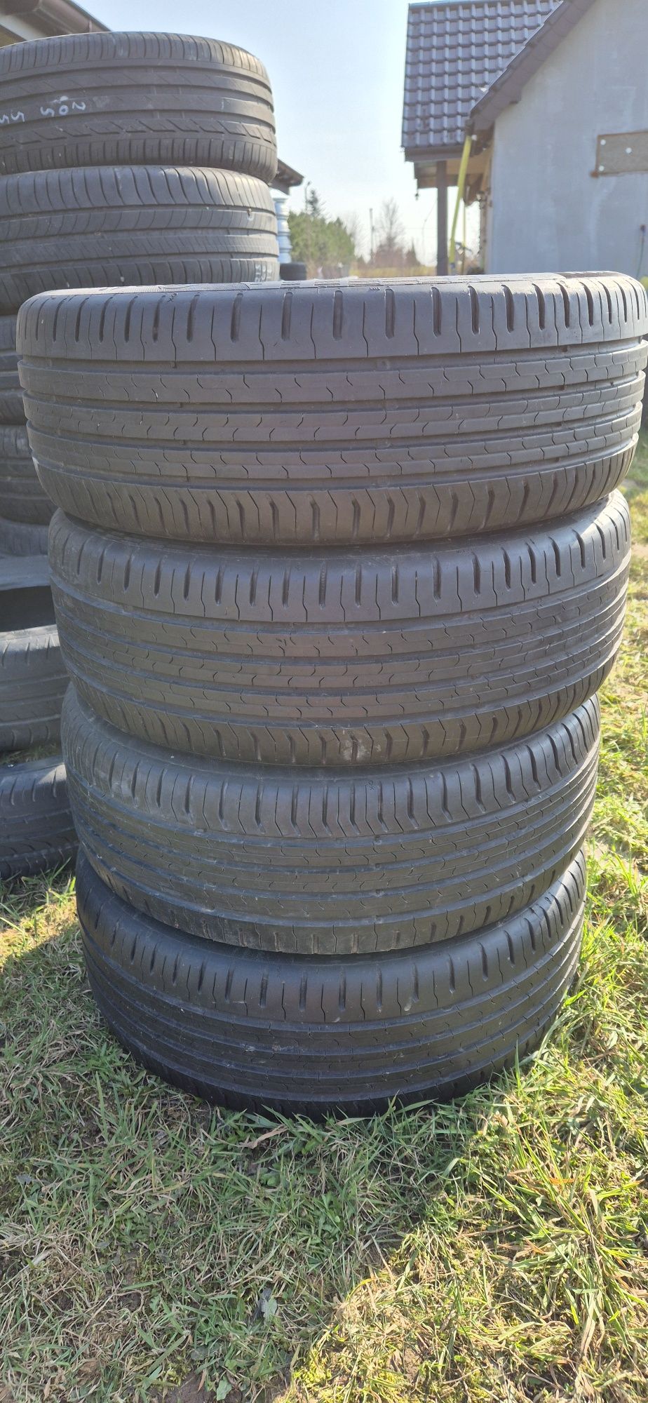 Opony letnie komplet 4 sztuki Continental ContiEcoContact 5 195/55/16