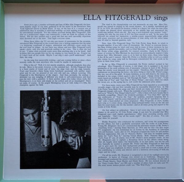 3LP: Ella Fitzgerald ‎– Sings The Cole Porter Song Book (3LP)