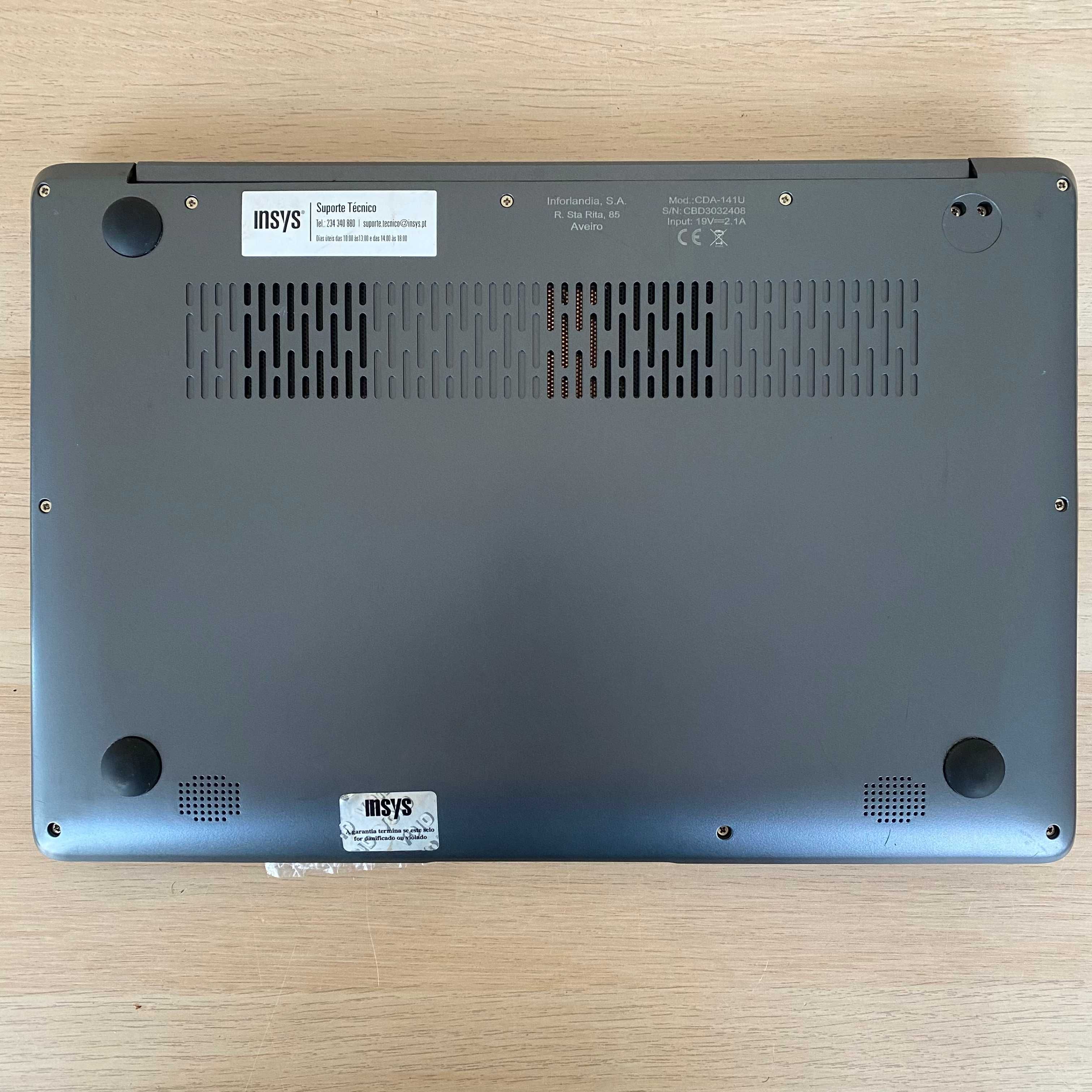 Computador portátil Insys 14" i5 8/256gb SSD m.2