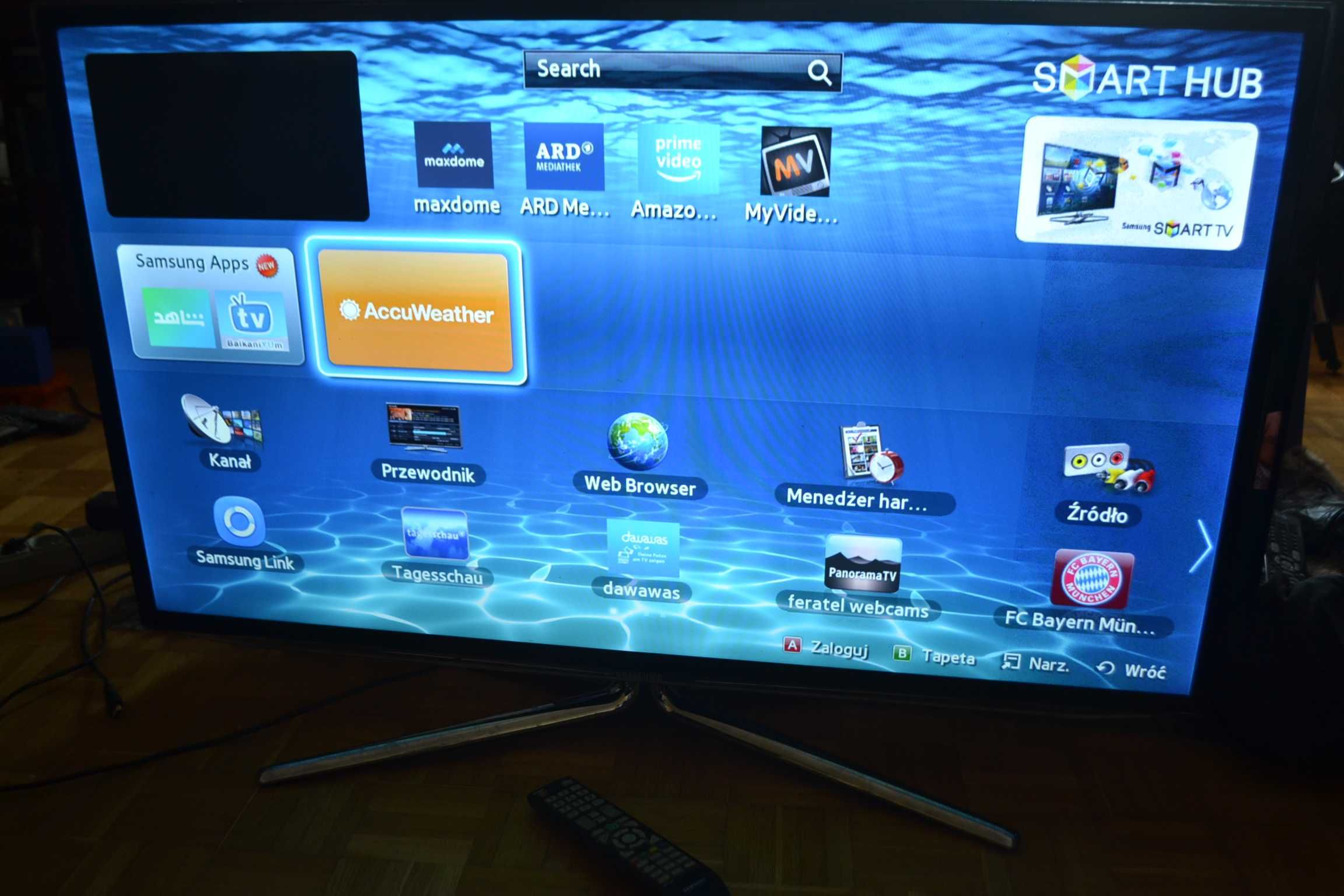 Telewizor LED samsung UE46ES6300S sprawny z pilotem