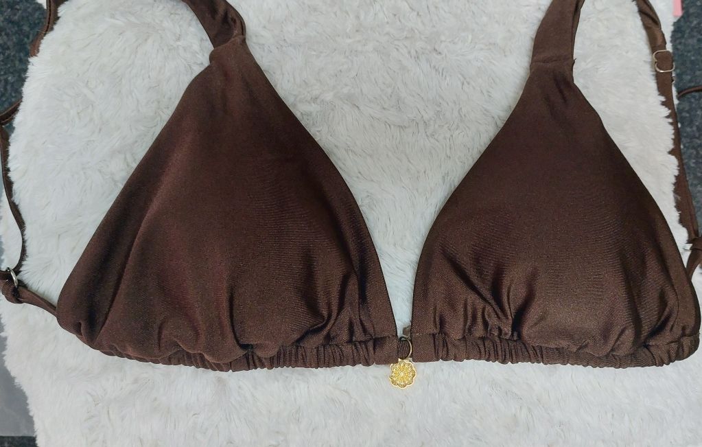 Sutiã bikini L castanho