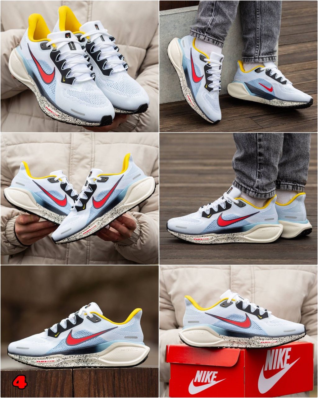 БЕЗ ПЕРЕДПЛАТИ‼️ Кросівки Nike Air Zoom Pegasus 41 / 40-45, ПРЕМІУМ