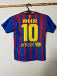 F.C. BARCELONA nr 10 MESSI - 2011 - 2012 - dziecięca - UNIKAT
