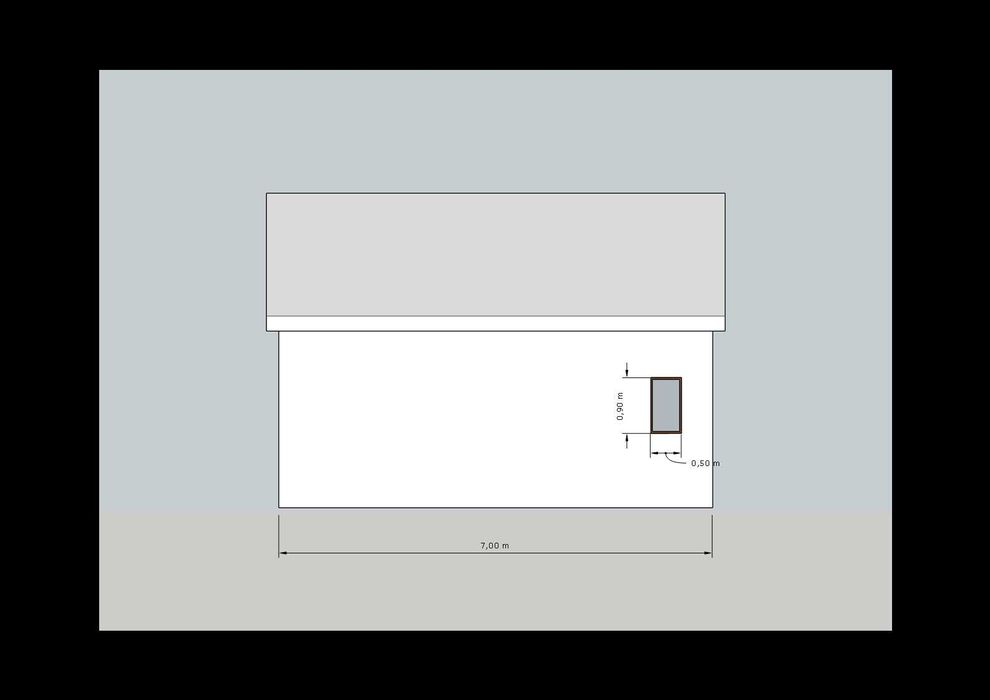 Konstrukcja drewniana szkielet domu 35 m2 z antresolą lub piętrem