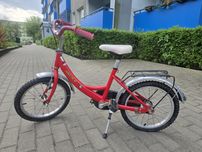 Rowerek dziewczęcy czerwony