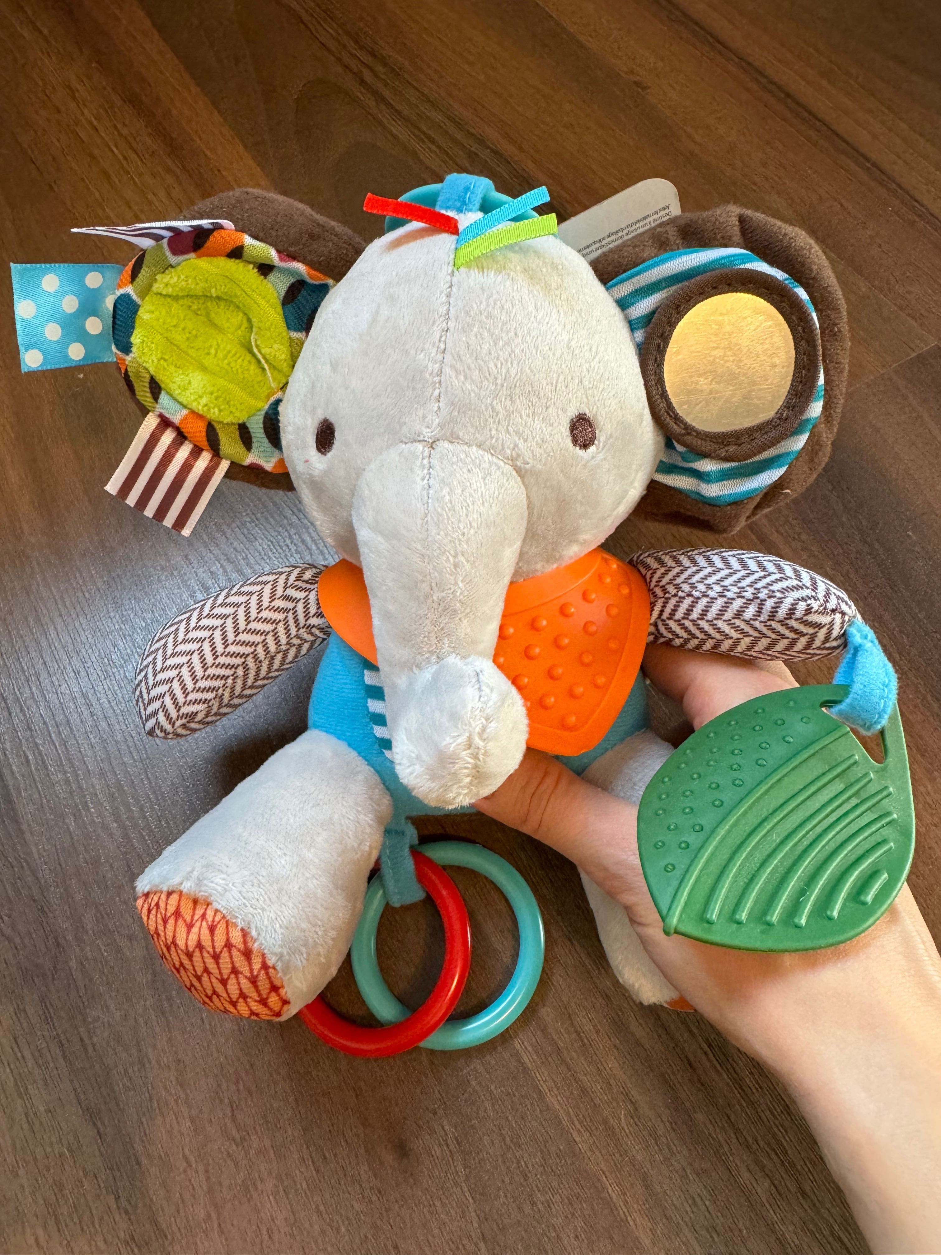 Zabawka maskotka słonik zabawka sensoryczna