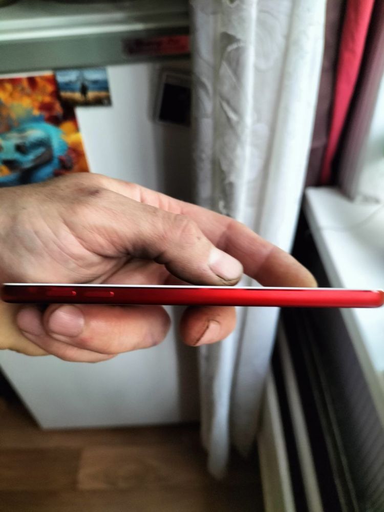 ipod touch 7gen apple red+чехол