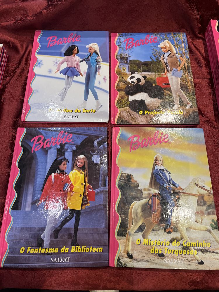 Colecao de 12 livros Barbie