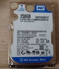 Жесткий диск WD 2500BEVT ScorpioBlue 250GB 2,5"