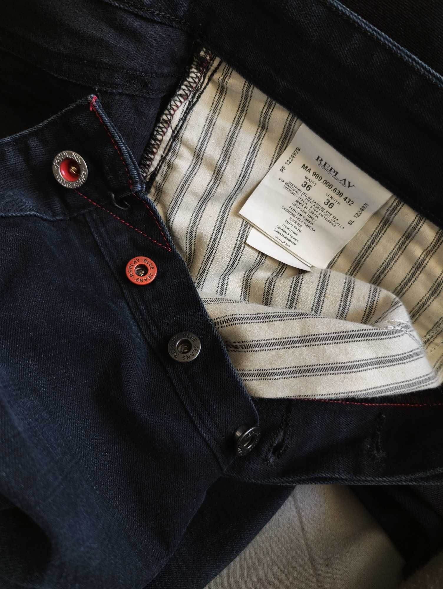 Джинсы Replay Lenrick jeans Italy w36  navy.
