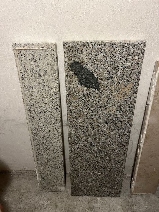 Parapety kamienne z demontażu różne wymiary