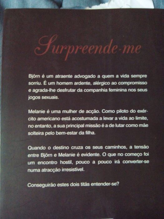 Surpreende-me livro erotico