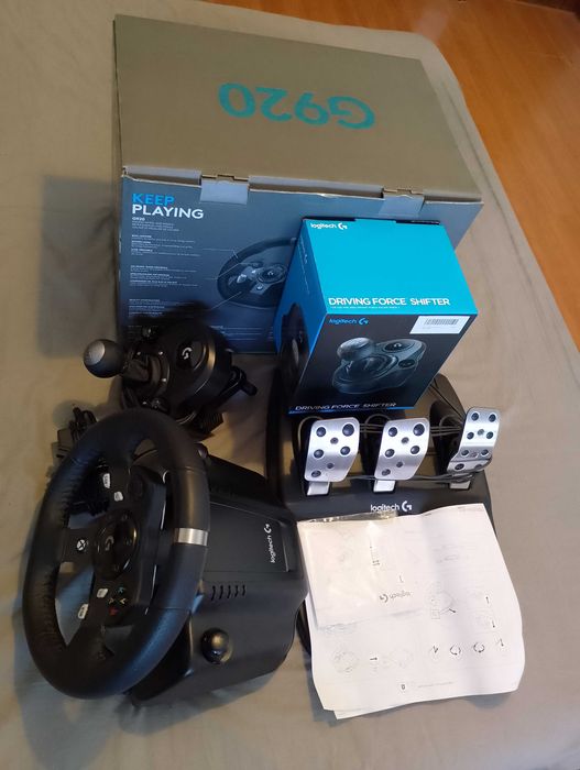 Volante Logitech G920 + Shifter