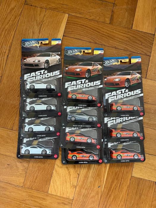 Hot Wheels Nissan Skyline GT-R (BNR34) Fast & Furious Brian O'Conner