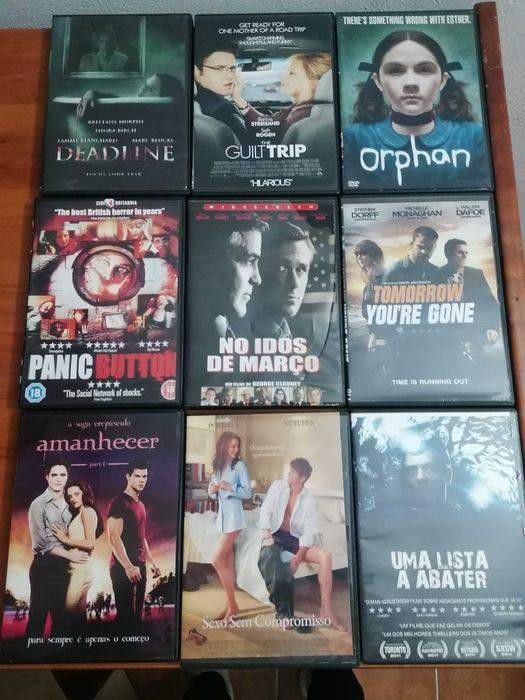 filmes, comédia, acção, terror, romance, etc