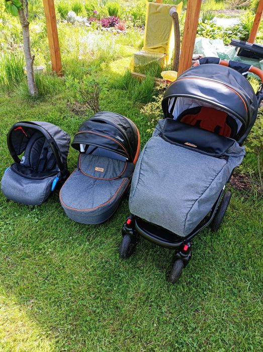 Wózek 3w1 Milu Kids Starlet