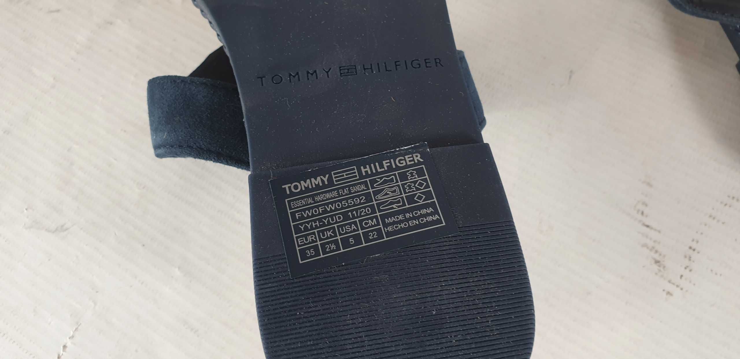 Tommy hilfiger klapki damskie roz 35