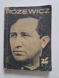 Różewicz. Poezje wybrane. 1969. Seria „Pegaz”.