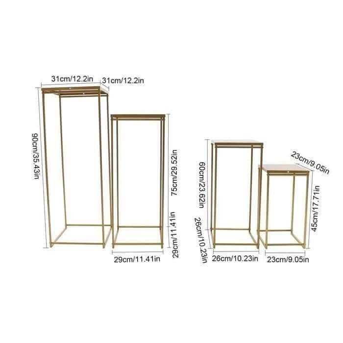 Conjunto de mesas decorativas