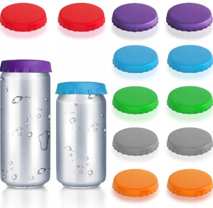 Pokrywa silikonowa zatyczka na puszkę wielokrotnego użytku