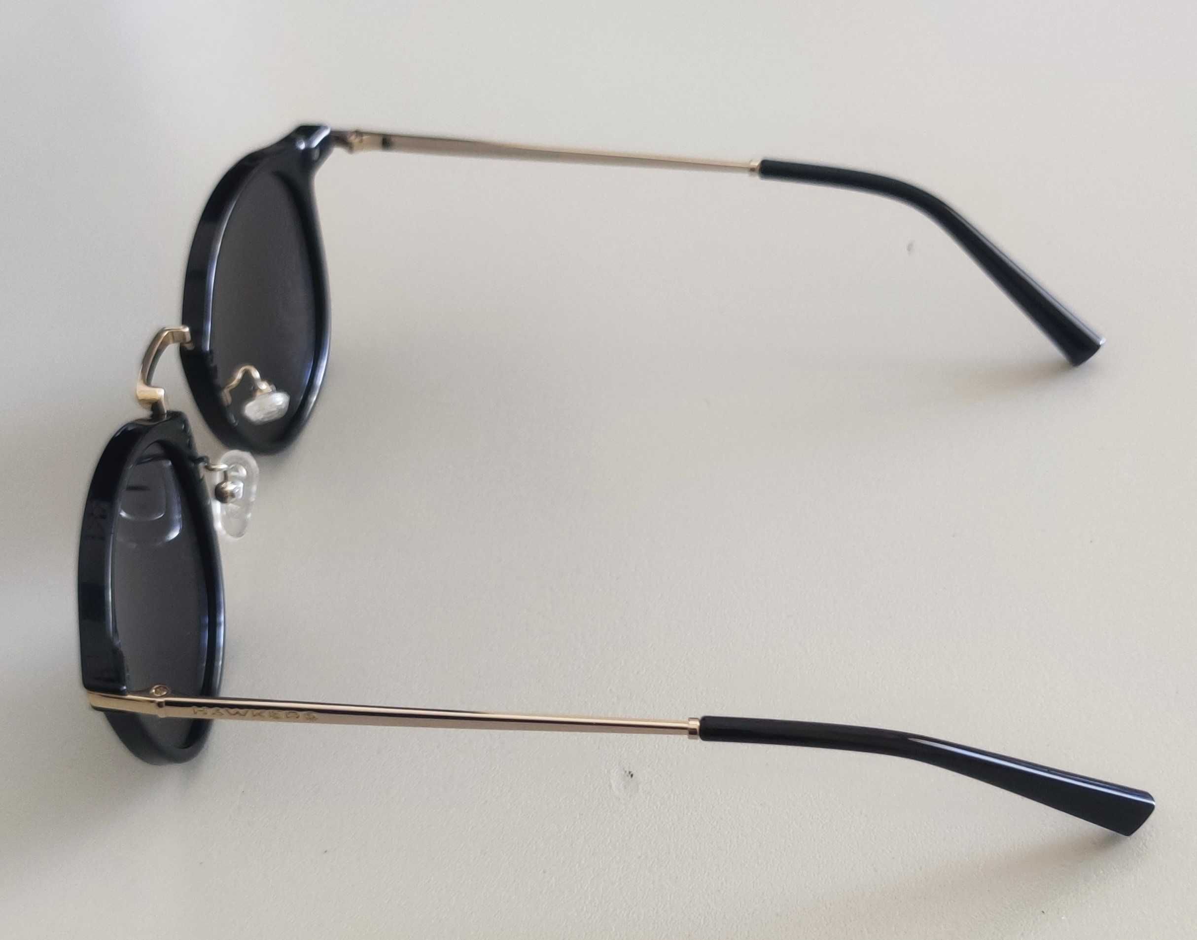 Óculos De Sol Hawkers Dealer - Polarized Black Dark - Novos