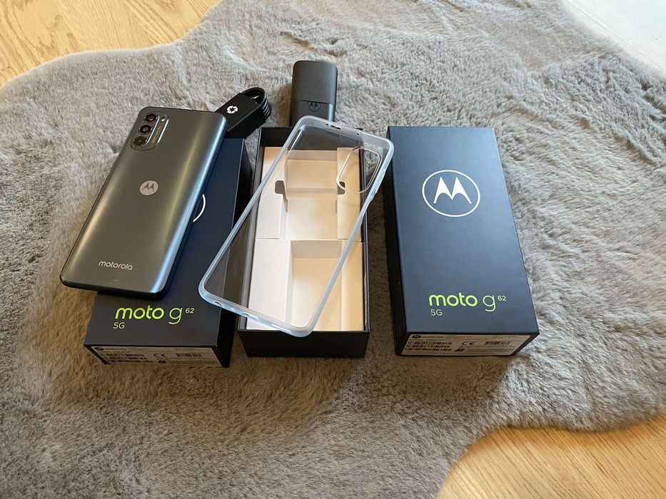 Смартфон Motorola Moto G62 5G 4/64GB Midnight Grey
Закончился