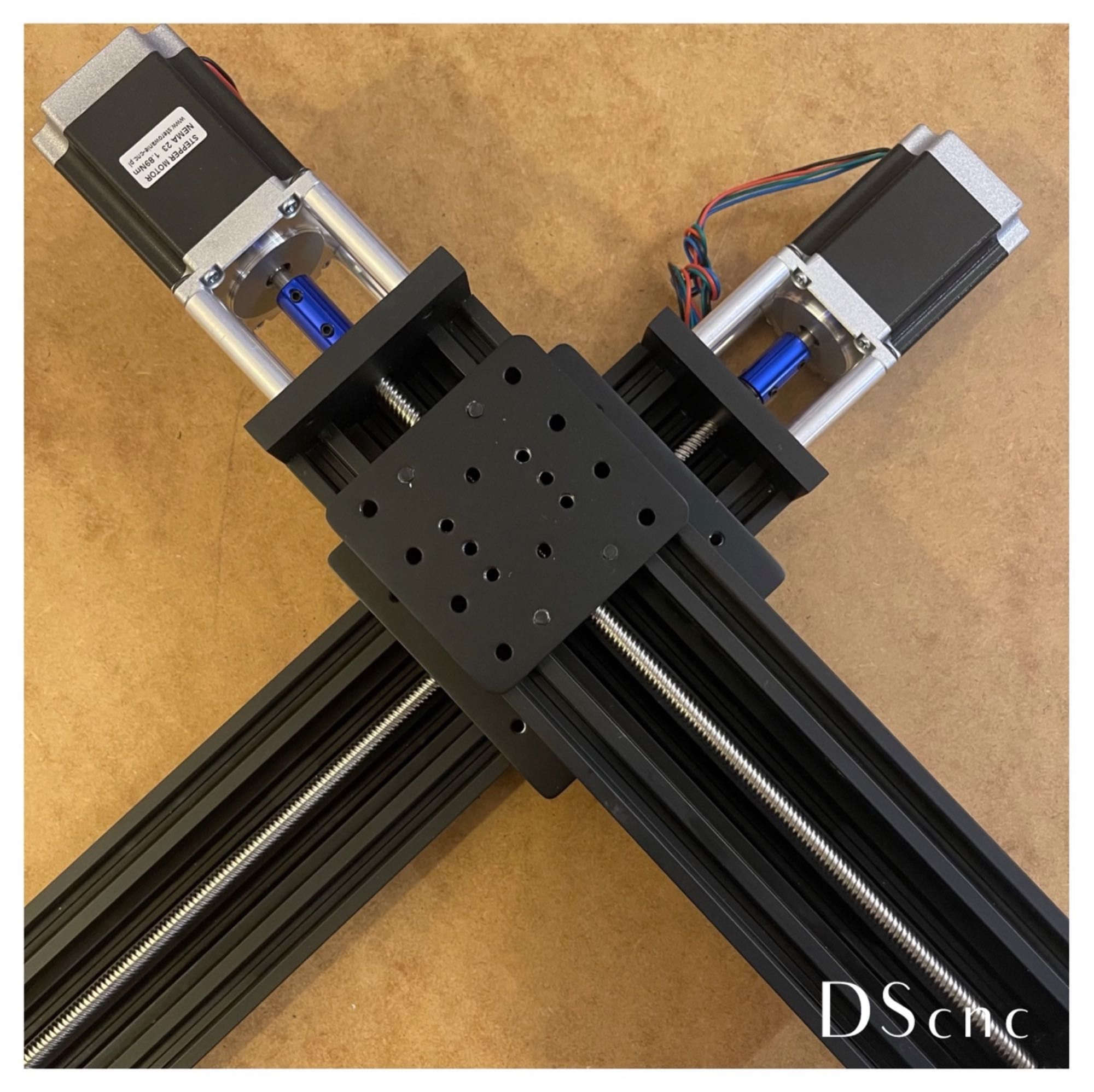 Prowadnica krzyżowa cnc vslot gantry acme nema23