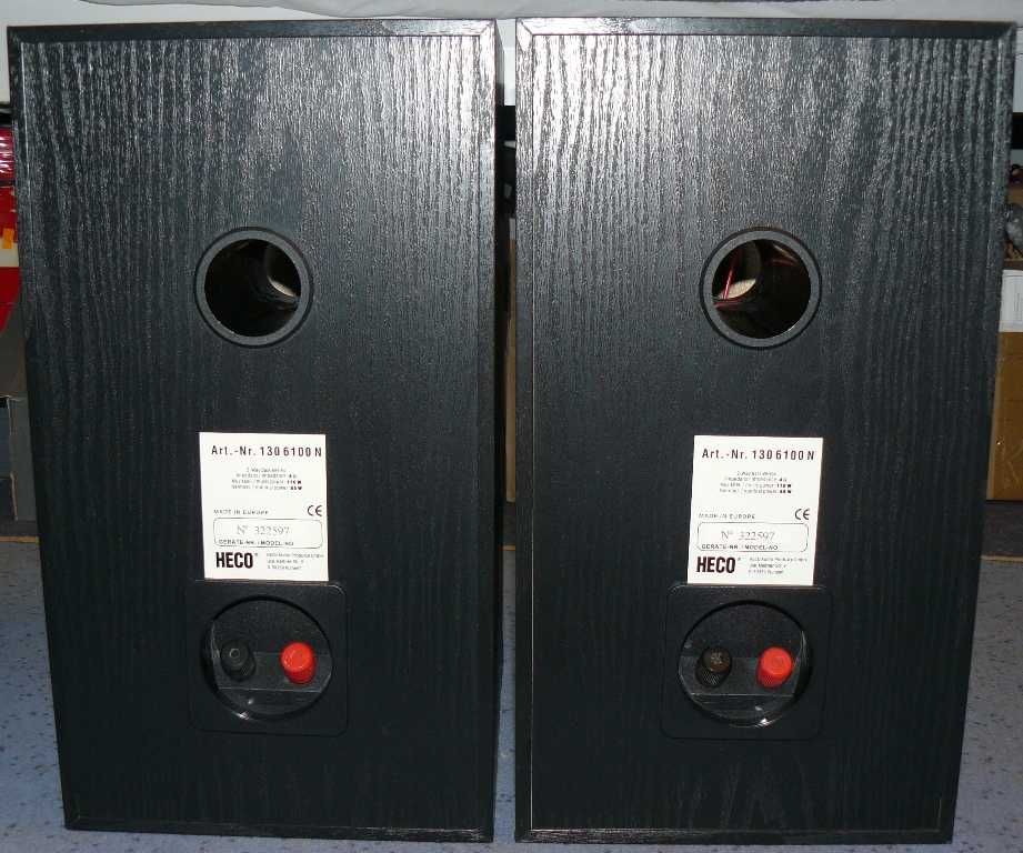 Używane kolumny HECO 2 drożne 85/110W 4 Ohm Bass Reflex