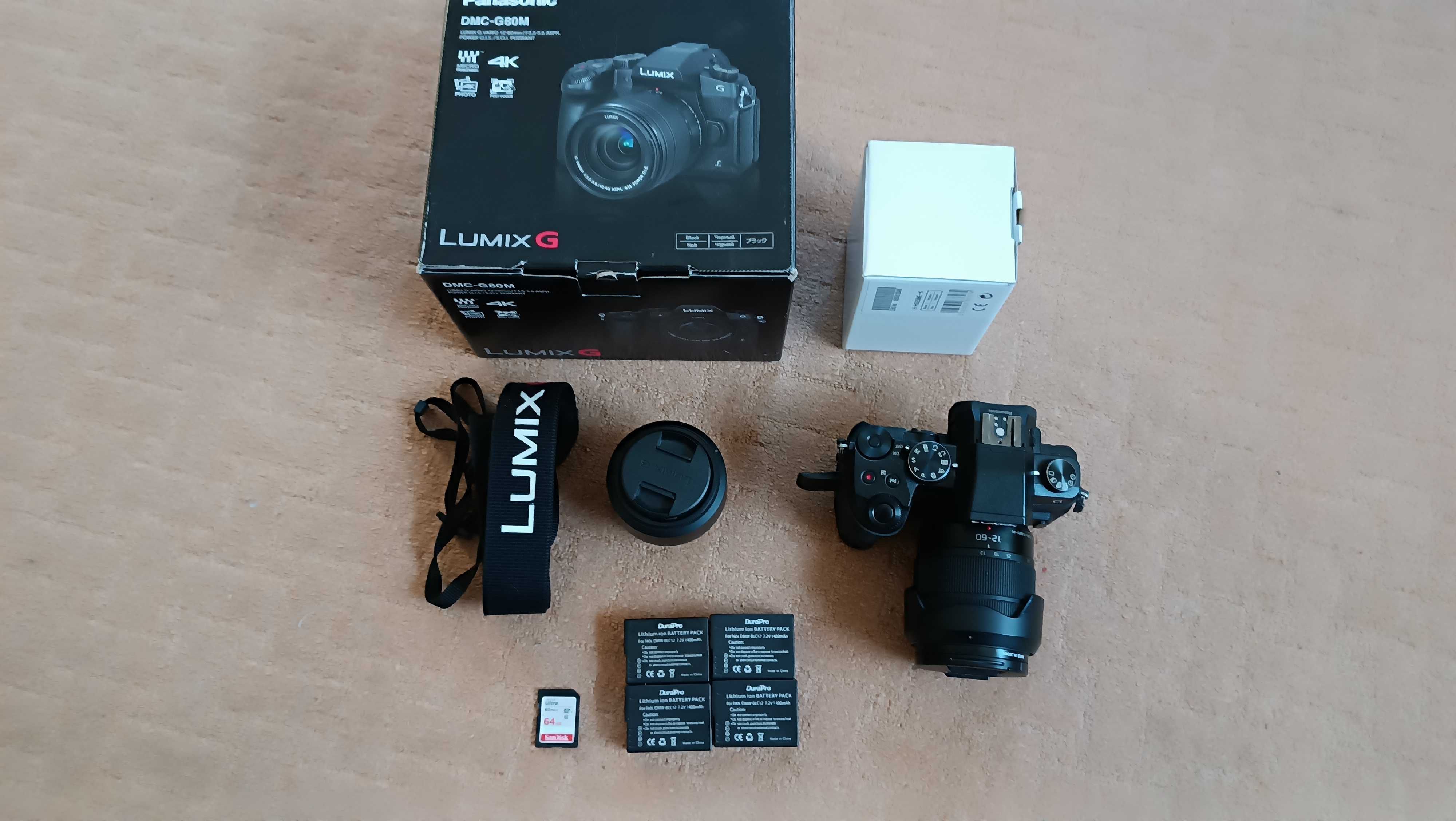 Продаю Panasonic lumix DMC-G80+ об’єктив G 12-60 kit +  G 25 mm f/1.7
