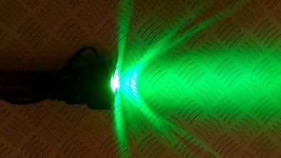 Laser Lanterna, de raio Verde, para caça visão nocturna