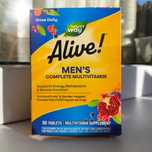 Alive США Мультивитамины для мужчин и мультиминералы, мужские витамины