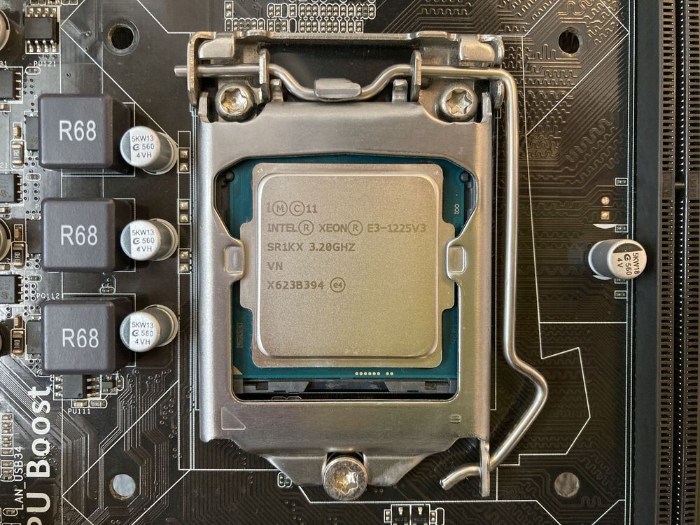 Комплект s1150 i5 4570 + Asus B85M + 8GB DDR3 + кулер