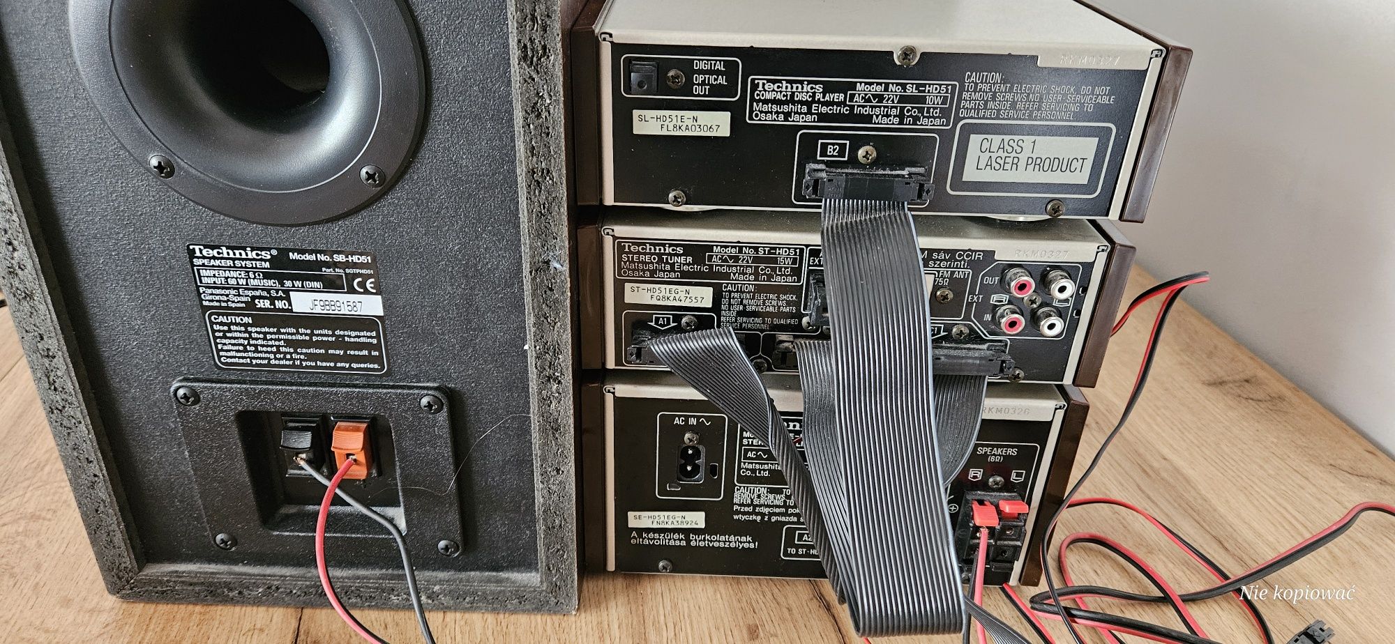 Wieza Technics Mini SE-HD51