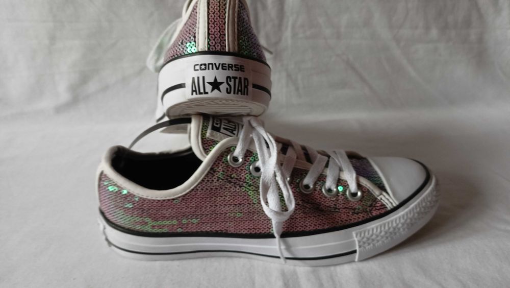 Converse All Star roz. 37,5 - dł. wkł.24 cm- super stan