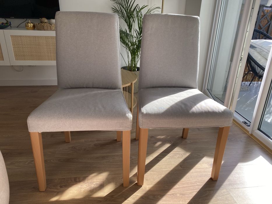 Krzesła Ikea Bergmund