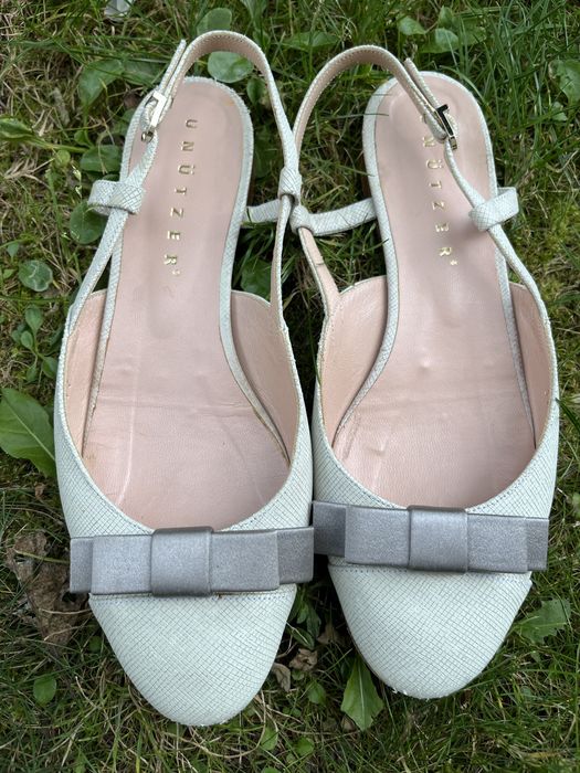 Baleriny sandały beżowe Unutzer 37 Kazar Ryłko Ochnik