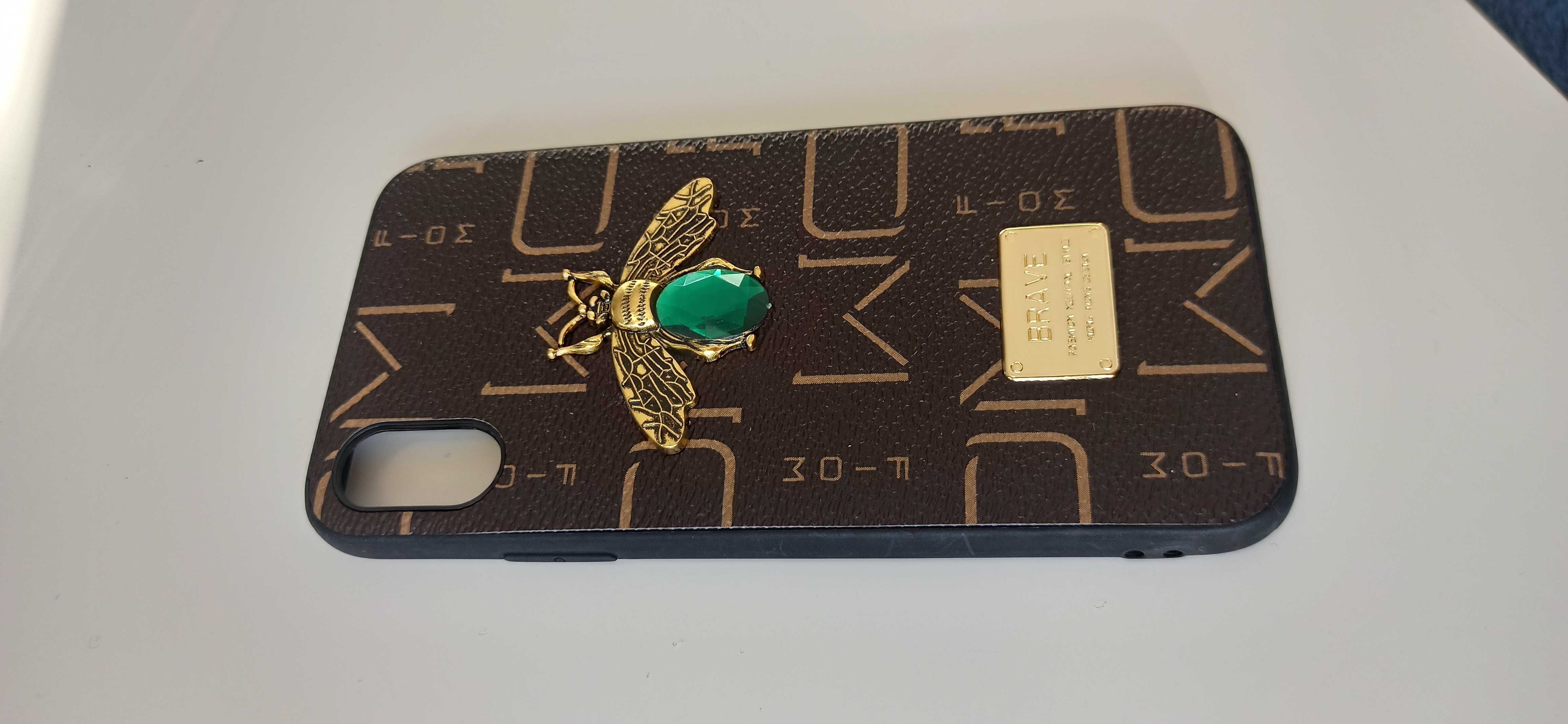 Etui • Case • Plecki • IPHONE XS • z owadem • NOWE • Idealny Prezent