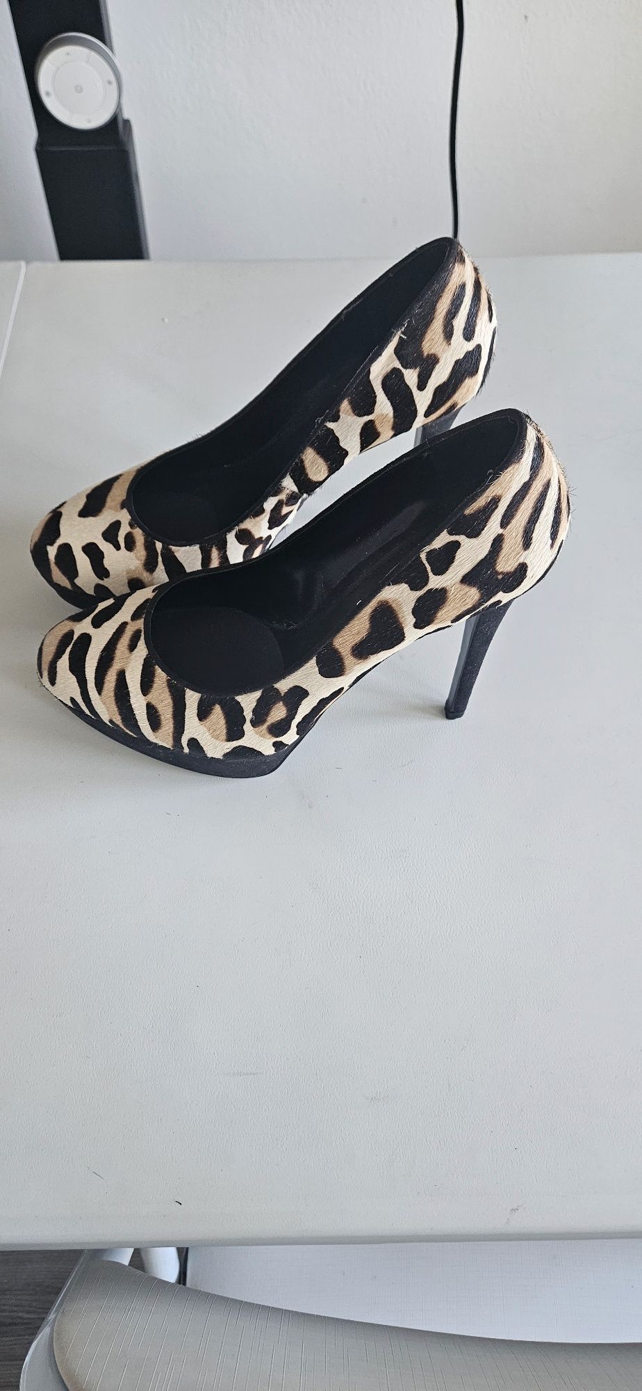 Sapatos Aldo pele/pêlo