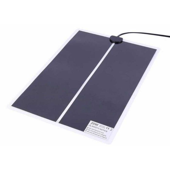 mata grzewcza grzejna - do roślin, sadzonek, ziół, 20w, duża - 28x42cm