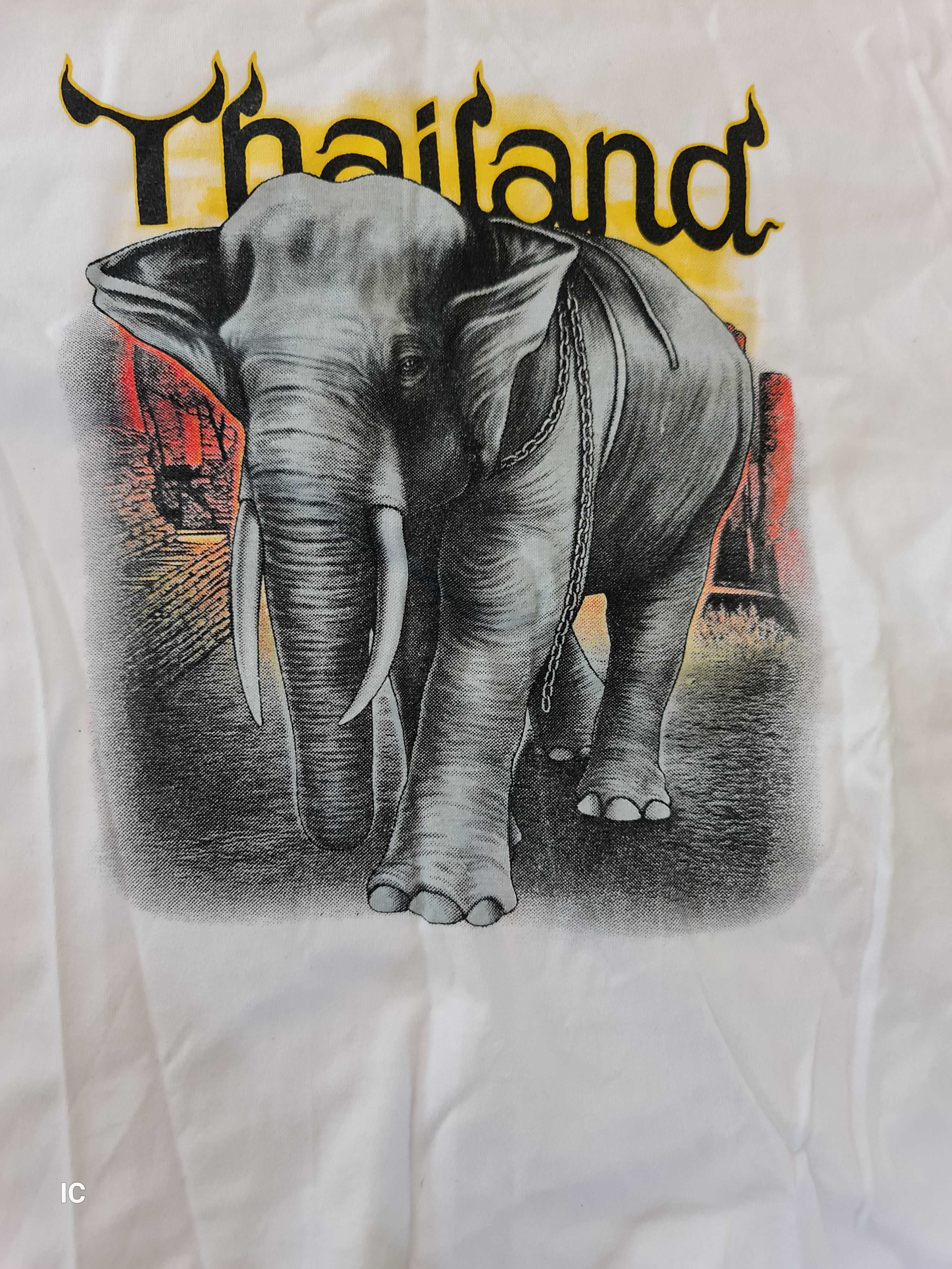 T-shirt z motywem słonia
