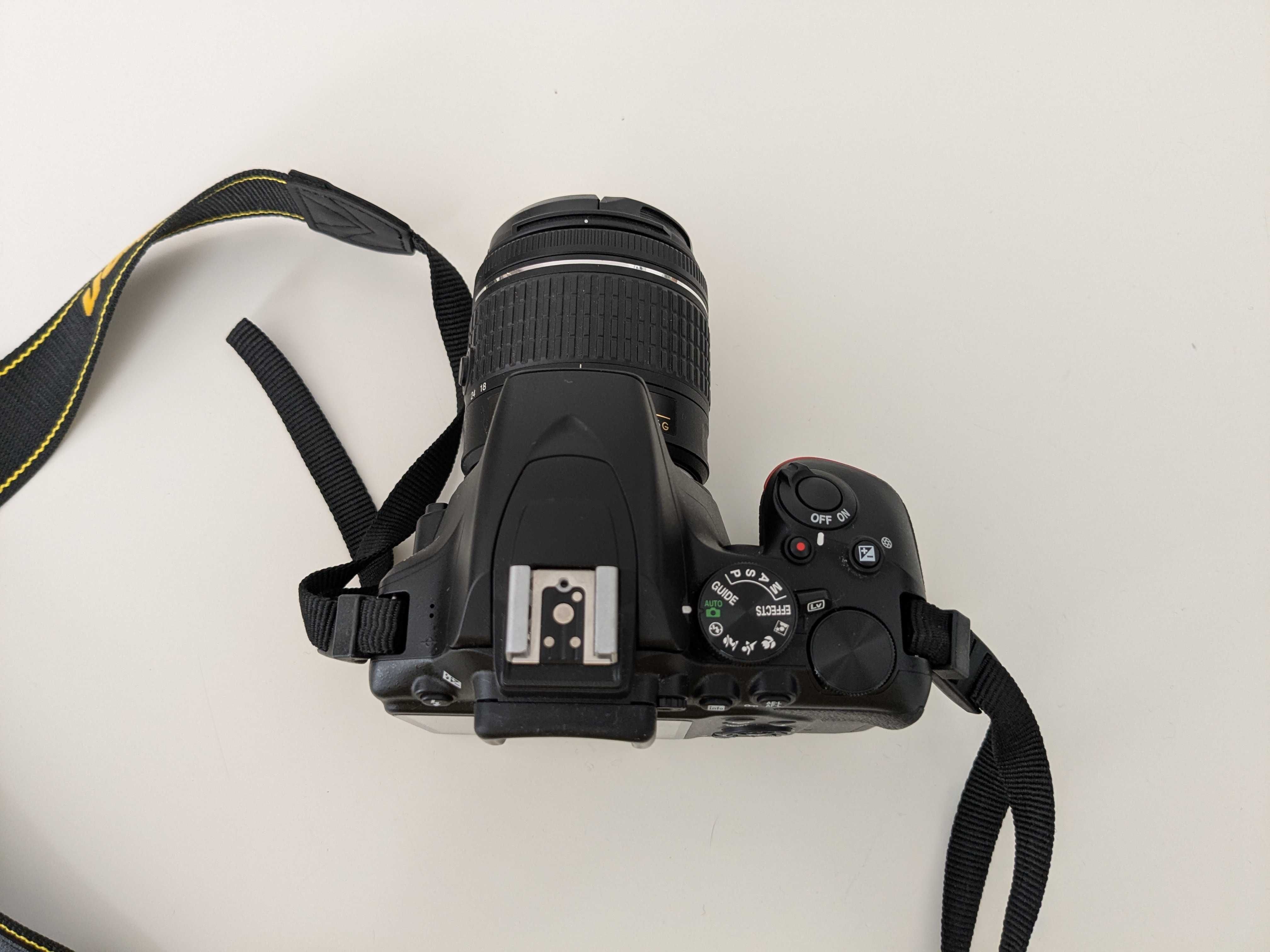 Nikon D3500 + lente 18-55 nikon