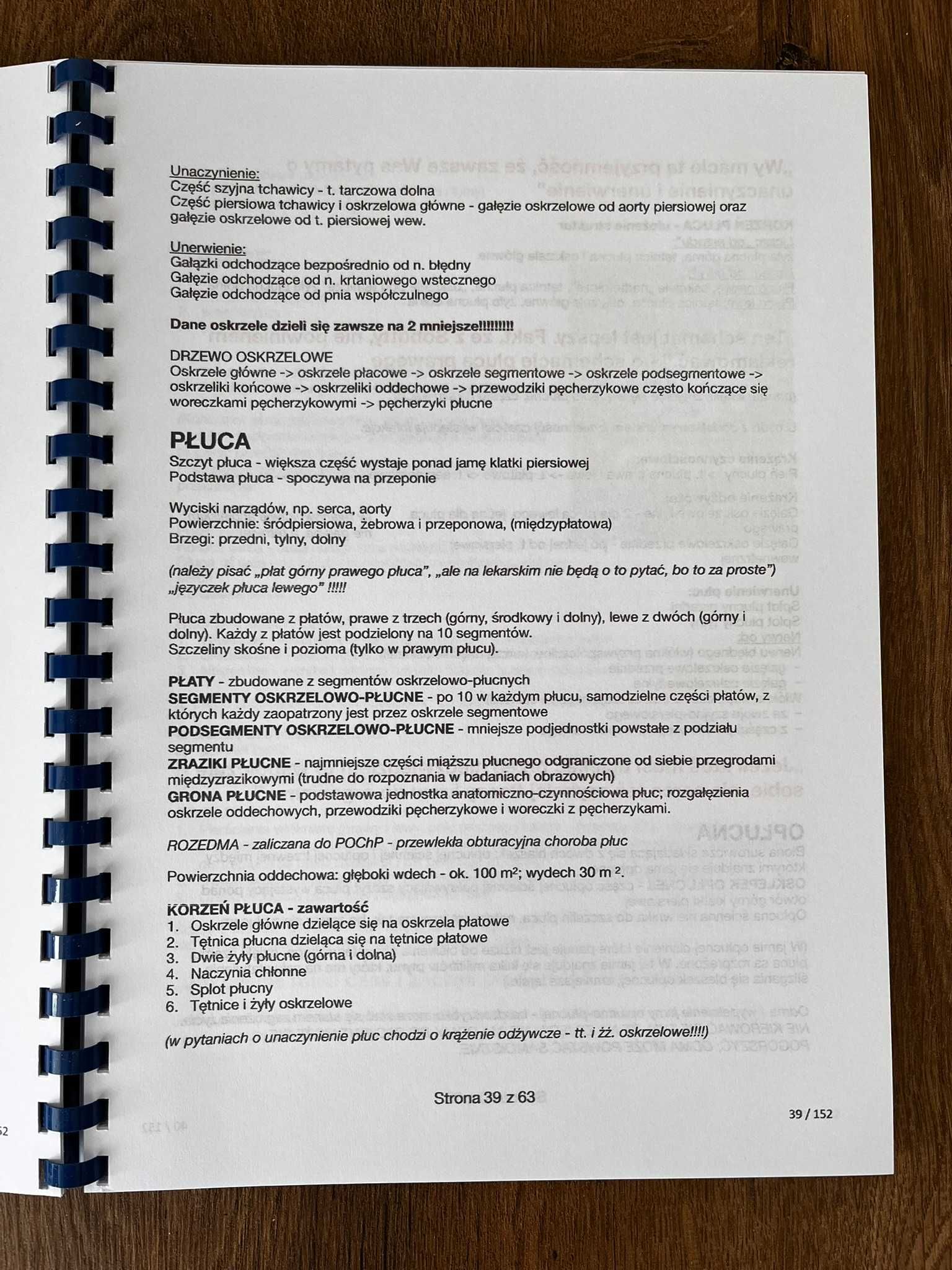 Skrypt Wykłady z anatomii cały rok UMED Łódź