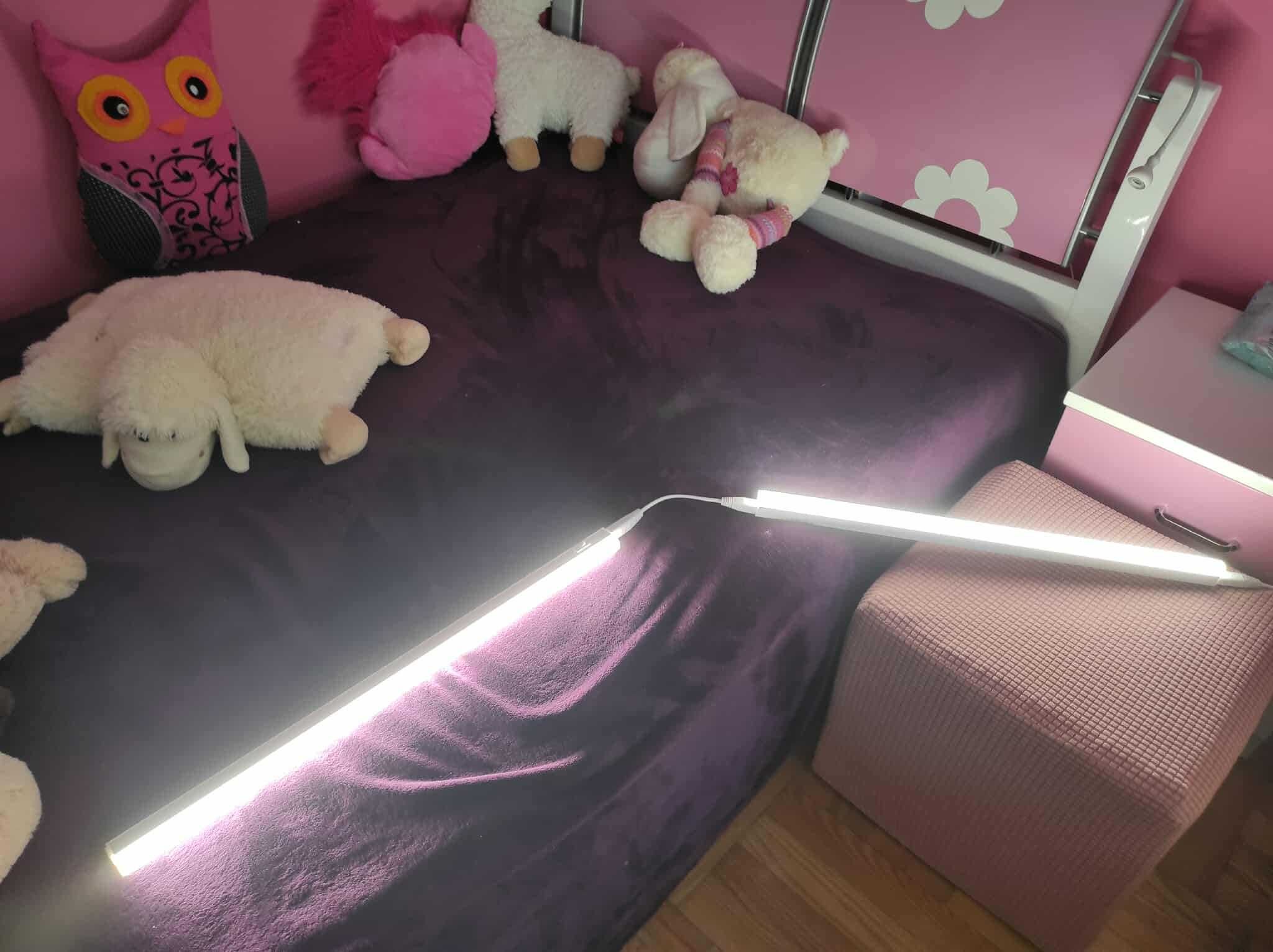 2x listwa świetlna Oprawa Kuchenna Lampka LED Podszafkowa 60cm 8W NOWE