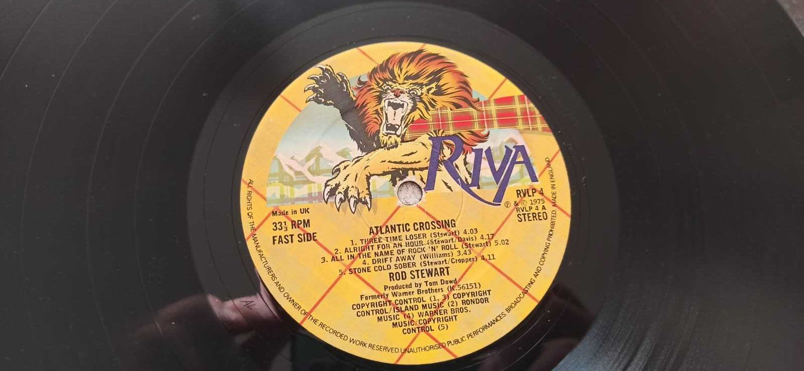 Rod Stewart 3 winyle: Greatest Hits, Atlantic Crossing, Blondes Have..