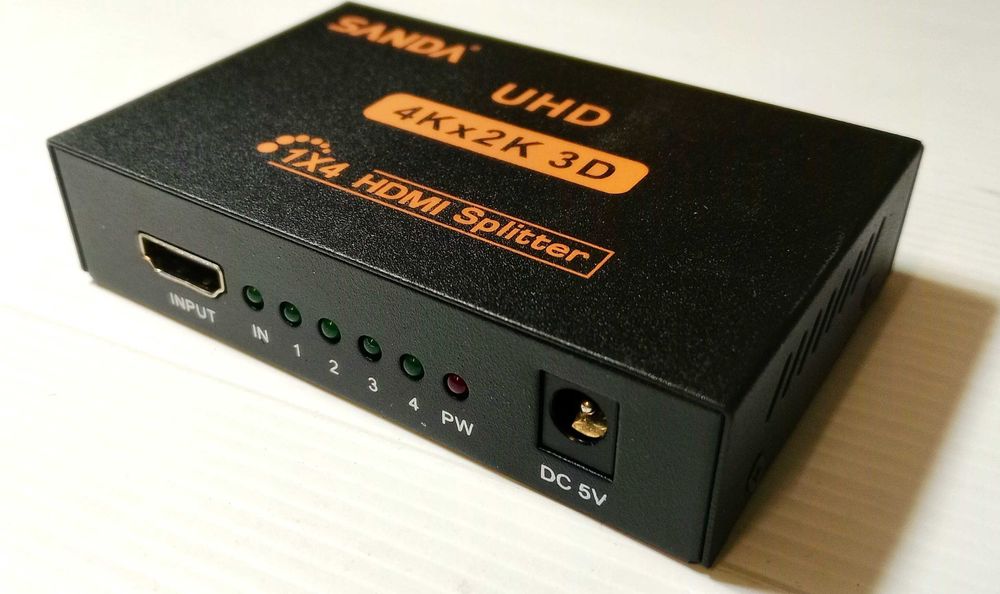 Adaptador divisor HDMI 1 x 4