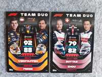 Karty Topps Turbo  Attax F1 2022 -Team Duo -komplet 2sz.