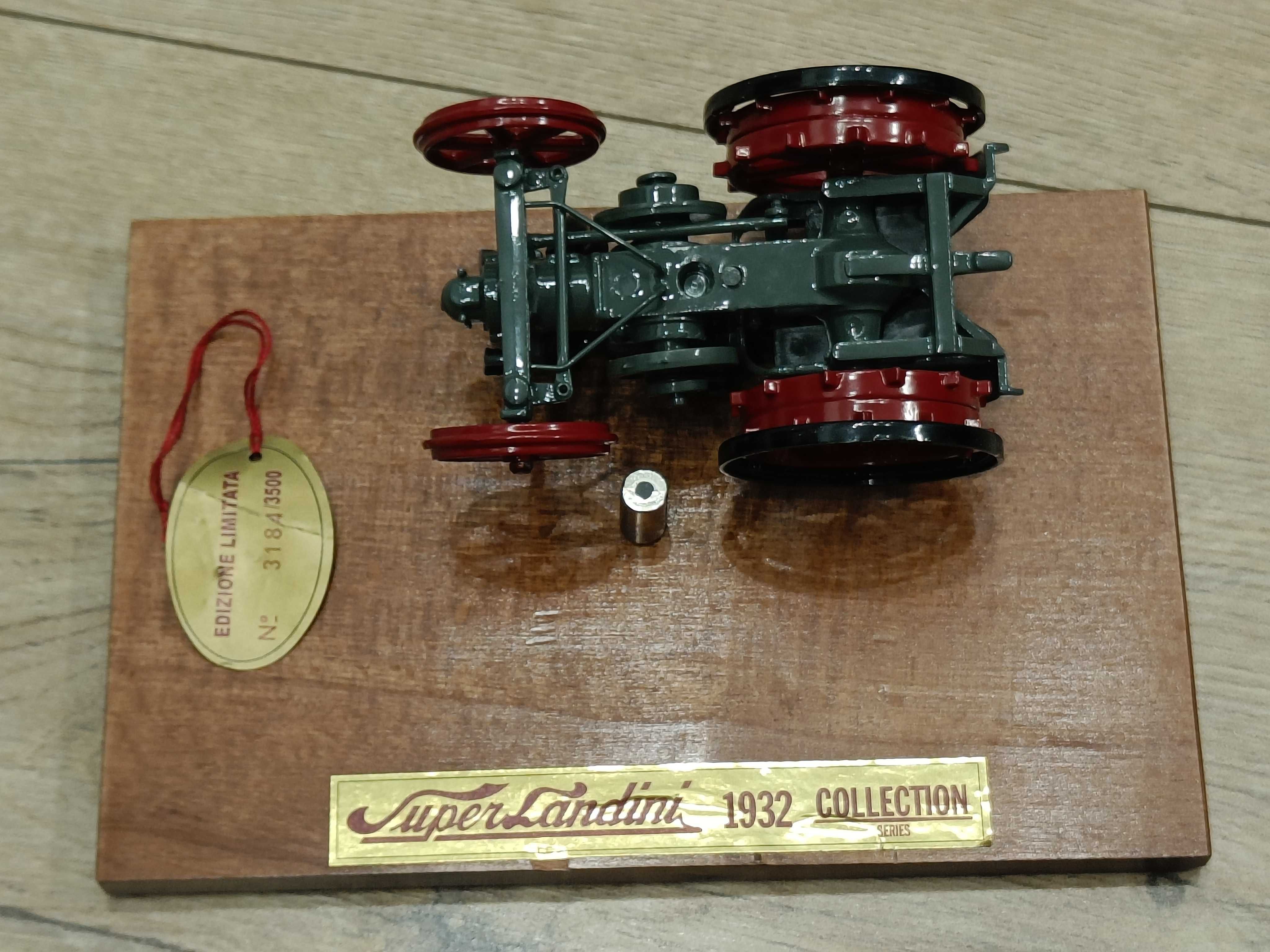 Kolekcjonerski model traktora Super Landini 1932 unikat